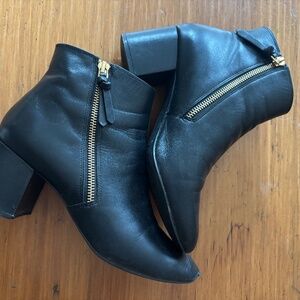Cole Haan black booties 7.5